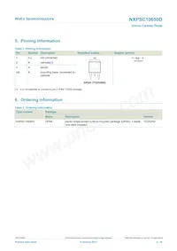 NXPSC10650DJ Datasheet Page 2