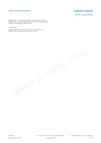 NXPSC10650XQ Datasheet Page 9
