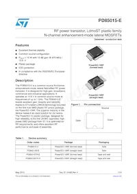 PD85015S-E Datenblatt Cover
