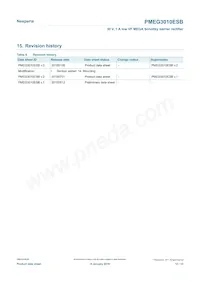 PMEG3010ESBZ Datasheet Pagina 12