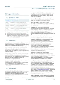 PMEG4010ESBZ Datasheet Pagina 12