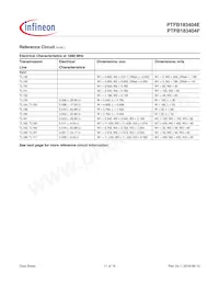 PTFB183404E-V1-R250 Datasheet Pagina 11
