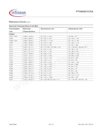 PTVA030121EAV1XWSA1 Datasheet Pagina 6