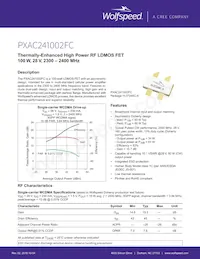 PXAC241002FC-V1-R2 Datasheet Cover