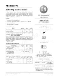 RB521S30T1 Datasheet Cover
