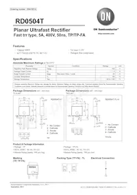 RD0504T-TL-H Datasheet Cover
