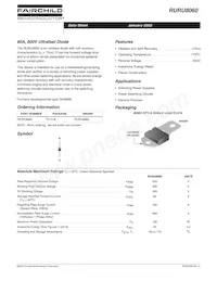 RURU8060 Datasheet Cover