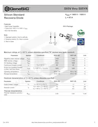 S85Y Datasheet Cover
