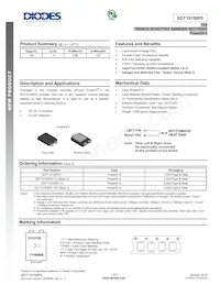 SDT15150P5-13D Datasheet Cover