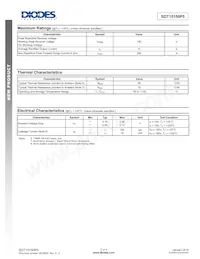 SDT15150P5-13D Datasheet Page 2