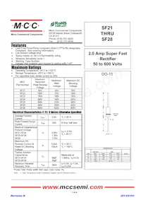 SF28-TP Datasheet Cover