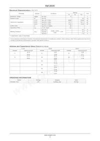 SVC203C-TB-E Datasheet Page 2