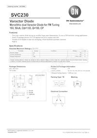 SVC230-TB-E Datasheet Cover