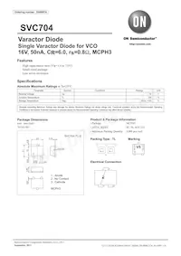 SVC704-TL-E數據表 封面