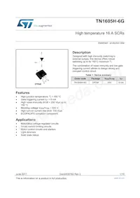 TN1605H-6G-TR Datasheet Copertura