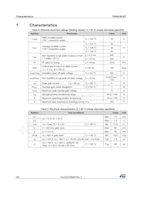 TN5015H-6T Datasheet Pagina 2