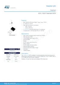 TN6050-12PI Datasheet Cover