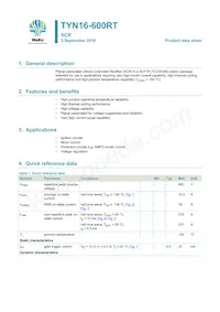 TYN16-600RTQ數據表 封面