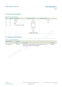 TYN16X-600CT Datasheet Page 2