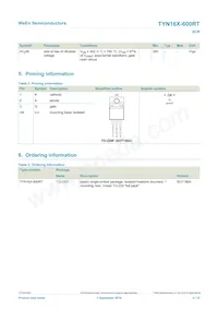 TYN16X-600RT Datasheet Page 2