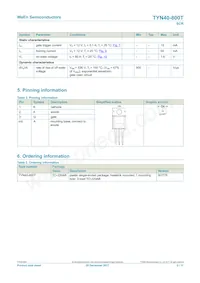 TYN40-800TQ Datasheet Page 2