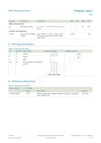TYN60K-1400TQ Datasheet Page 2