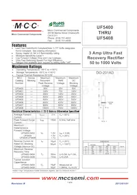 UF5406-TP Datasheet Copertura