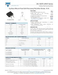 VS-10ETF04SPBF Datasheet Cover