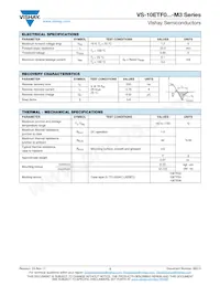 VS-10ETF06-M3 Datasheet Page 2