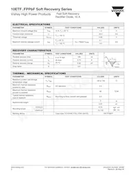VS-10ETF06FPPBF Datasheet Page 2