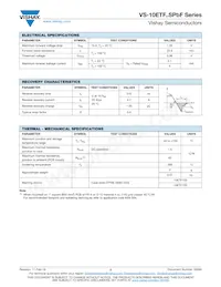 VS-10ETF12SPBF Datasheet Pagina 2