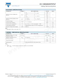 VS-10MQ060NPBF Datasheet Page 2