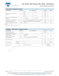 VS-10TQ045-N3 Datasheet Pagina 2