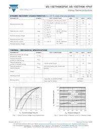 VS-15ETL06SPBF Datasheet Page 2