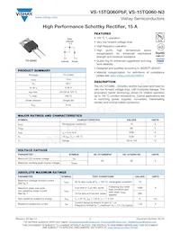 VS-15TQ060-N3 Datasheet Copertura