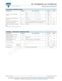 VS-15TQ060-N3 Datasheet Page 2