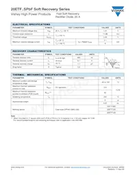 VS-20ETF10SPBF Datasheet Page 2