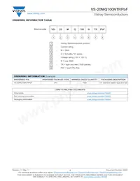 VS-20MQ100NPBF Datasheet Page 4