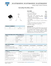 VS-20TQ040SPBF Datasheet Cover