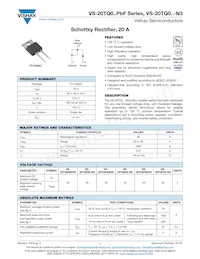 VS-20TQ045-N3 Datasheet Copertura