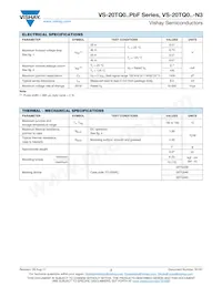 VS-20TQ045-N3 Datasheet Pagina 2