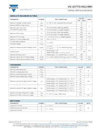 VS-25TTS16SLHM3 Datasheet Page 2