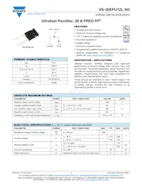 VS-30EPU12L-N3 Datasheet Cover