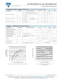 VS-30ETH06FP-F3 Datasheet Page 2