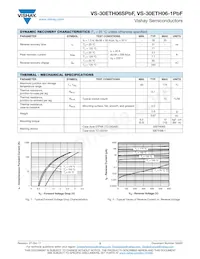 VS-30ETH06STRRPBF Datasheet Page 2
