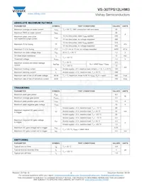 VS-30TPS12LHM3 Datasheet Pagina 2