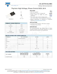 VS-30TPS16LHM3 Datasheet Cover