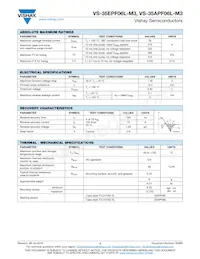 VS-35EPF06L-M3 Datasheet Page 2