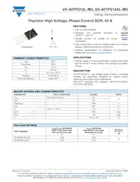 VS-40TPS12L-M3 Datasheet Cover