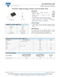 VS-40TPS16L-M3 Datasheet Cover